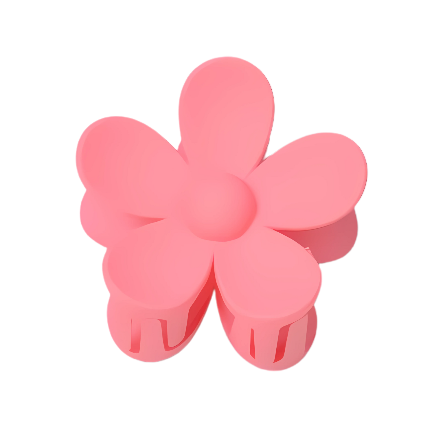 Stylish Matte Flower Claw Clip - Gummia